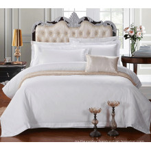 Wholesale Double Size Plain White 100% Cotton Duvet Cover Sets For Hotel and Home